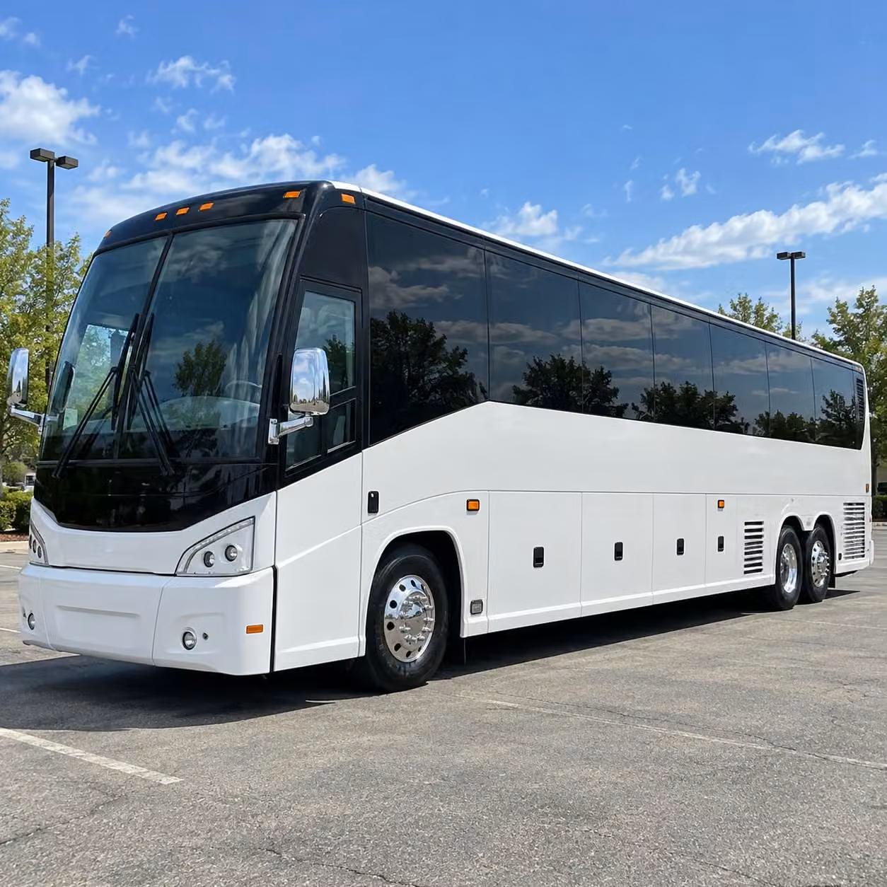 fort smith 56 passenger charter bus rental