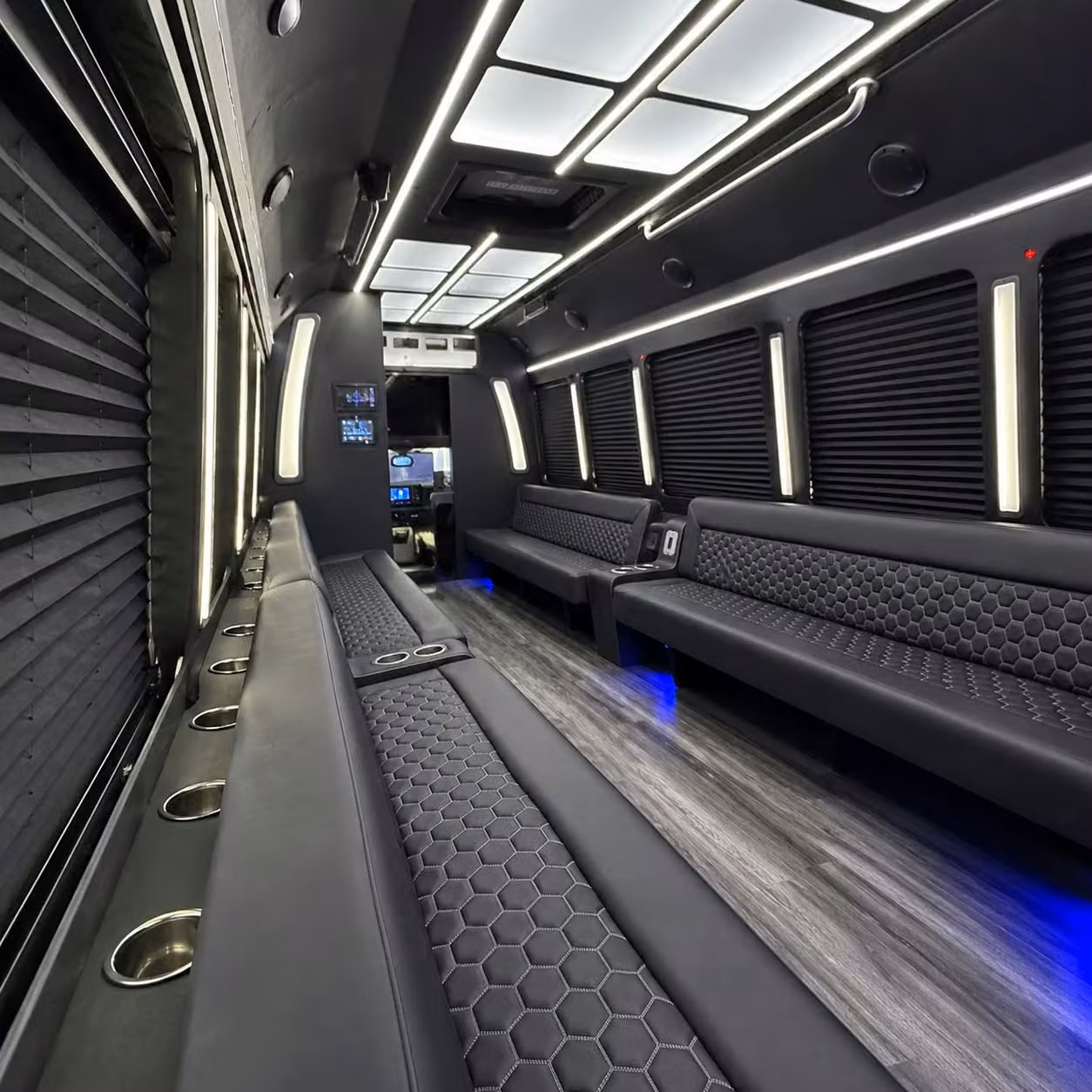 party bus interior