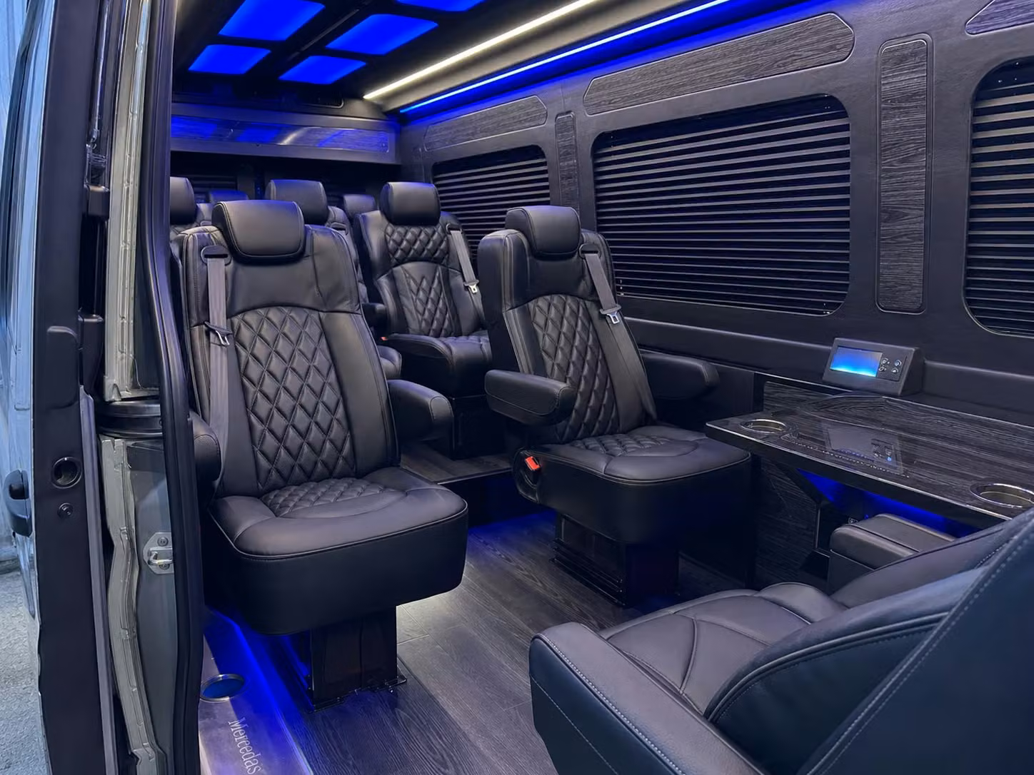sprinter van transportation for groups and events across fort smith